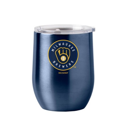 MLB Milwaukee Brewers Gameday Curved Ultra Tumbler - 16oz