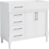VYNXARIA 36'' Freestanding Bathroom Vanity - Stylish Storage Cabinet with Adjustable Shelves - 4 of 4