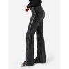 Women's Sequin Flare Pant - ROTATE - 2 of 3