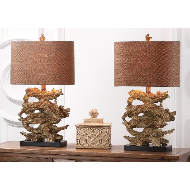 Forester Table Lamp (Set of 2) - Brown - Safavieh, 3 of 5