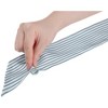 Elerevyo Women Striped Skinny Satin Long Neck Scarves 47.2"x2.4" 1 Pc - 4 of 4
