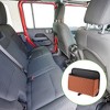 Unique Bargains Auto Trash Can With Lanyard Hanging Front Rear Seats Trash Bin 1 Pc - 2 of 4