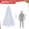 Resenkos 8ft White 670 Lights Warm Color 8 Modes 2008 Branch Christmas Tree White - 4 of 4