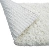 30x20 Petal Bath Mat White - Moda at Home