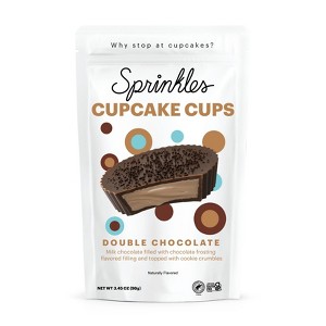 Sprinkles Chocolate Double Chocolate Cups – 3.45oz - 1 of 4