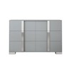 CAVINAS Elegant Modern 6 Drawers Dresser Mirrored Storage Cabinet with Metal Handle Chests of Drawers for Bedroom, Living Room - 3 of 4