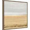 Amanti Art Abstract Gold Beach III by Chris Paschke Canvas Wall Art Print Framed 22 x 22-in. - 3 of 4