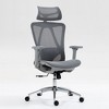 PAGED Adjustable Office Chair, High Back Swivel Computer Chair with Breathable Mesh and Armrests, Ergonomic Desk Chair for Office - 3 of 4