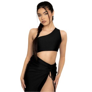 Azzul Swimwear Victoria One Shoulder Maxi Beach Dress Effortless Luxury Meets Bold Elegance - 1 of 4