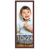 PosterPalooza | 10x24 Wood Frame with UV Acrylic, 6 Finishes: Black, White, Bronze, Silver, Wood, Mahogany - 2 of 4