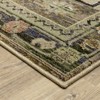 Oriental Weavers Andorra 2442D Grey/ Green Indoor Area Rug - 2'6" x 12' - 2 of 4