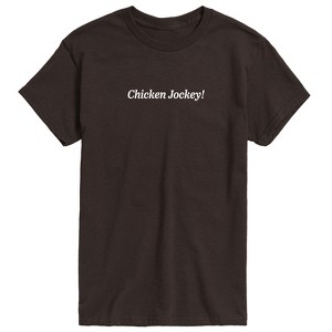 Men's - Instant Message - Chicken Jockey Gamer Short Sleeve Graphic T-Shirt - 1 of 4