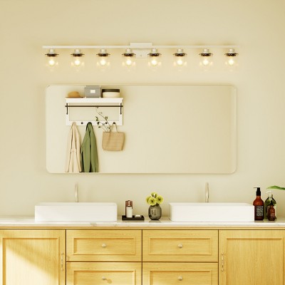 Wall-Mounted Mirror Rectangle Bathroom Vanity Mirrors Framed Mirrors Aluminum Framed Bathroom Mirror