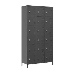 Dexmalle 18Large Storage Metal Cabinet With Lock - 1 of 4