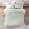Lush Décor Willow Garden Restorative Gauze Jacquard Comforter Green - 4 of 4