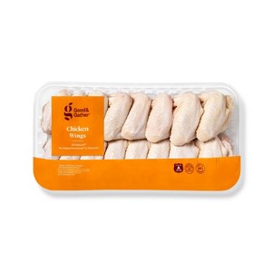 Chicken Wings Value Pack - 3.77-5.45lbs - price per lb - Good & Gather™ - 1 of 3