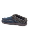 Dearfoams Men's Marshall Microsuede Moccasin Toe Clog House Shoe Slipper - 2 of 4
