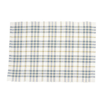 C&F Home Simmons Plaid Thanksgiving Placemat Set 6