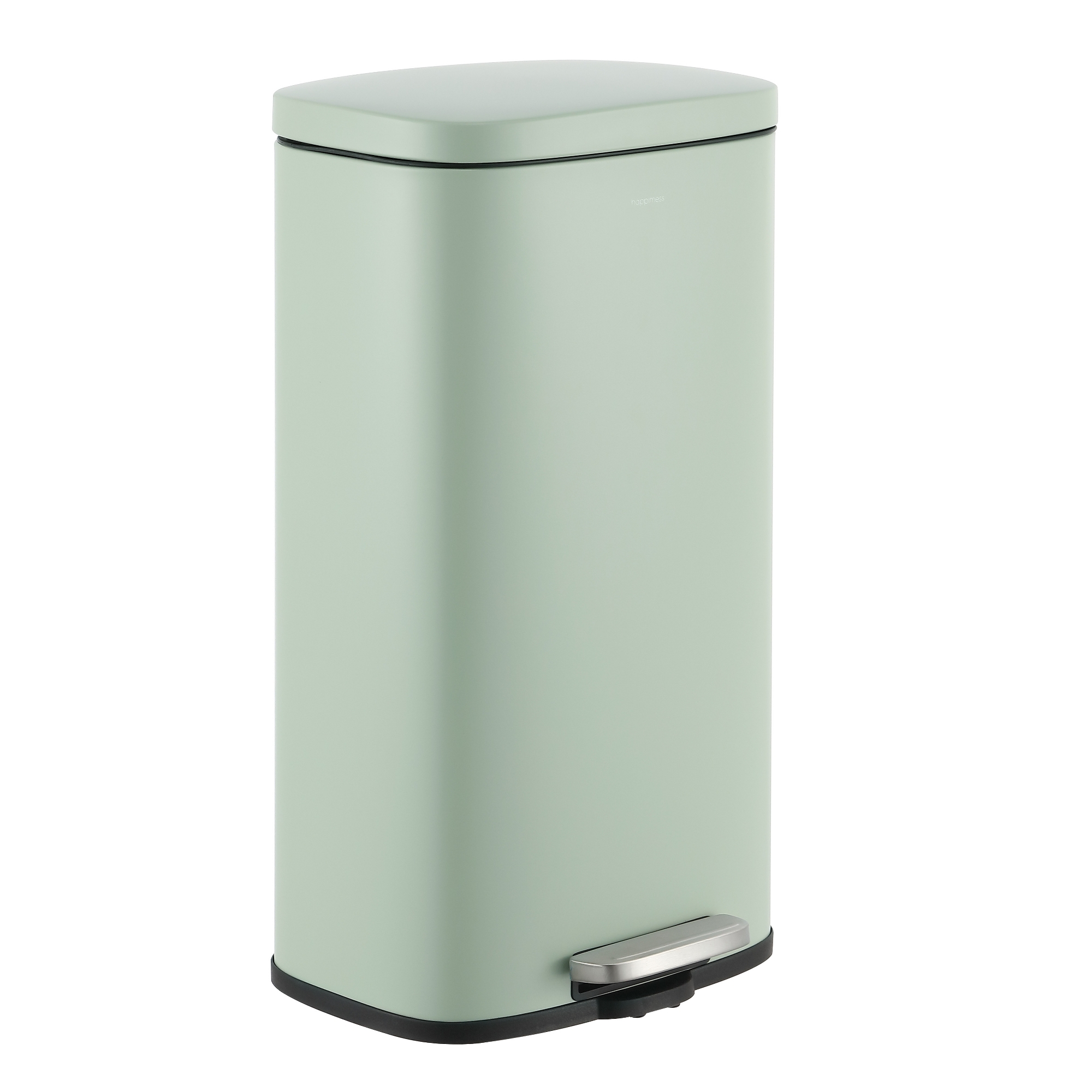 happimess Curtis 8-Gallon Step-Open Trash Can, Pistachio Gelato