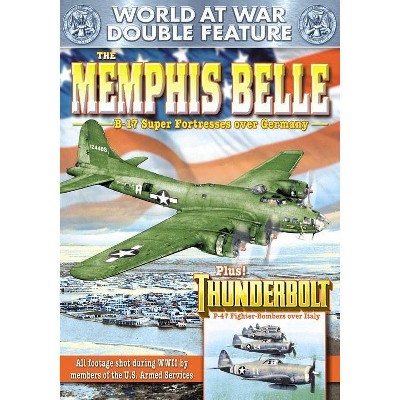 WWII: World at War Double Feature: Memphis Belle / Thunderbolt (DVD)(2007)