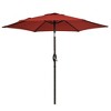Sonkuki 7.5 ft Patio Market Crank and Tilt Umbrellas,  UV-Resistant Canopy - 2 of 4