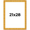 PosterPalooza | 21x28 Bamboo Picture Frame, UV Acrylic, 4 Finishes - Brown, Black, Gold, and Natural - 2 of 4