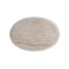 Christopher Knight Home Gilda Outdoor Oval Shape Travertine Lightweight Concrete Side Table - 4 of 4