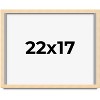 PosterPalooza | Classic Modern Yellow Picture Frame - UV Acrylic, Backing Board, Hanging Hardware Included - 2 of 4