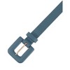 INSPIRE CHIC Womens 0.8" Width Textured Fashion Causal Faux Leather Waist Belts 1Pc - 2 of 4