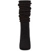 Memoi Women's Contessa Loose Knit Slub Extended Crew Socks - 2 of 3