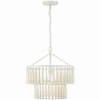 Crystorama Lighting Tiana 1 - Light Pendant in  Matte White - 4 of 4