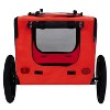 Cesicia Pet Bike Trailer Dog Cart for Bicycle with Easy Folding Cart Frame, Suitable for Small and Medium Pets - 4 of 4