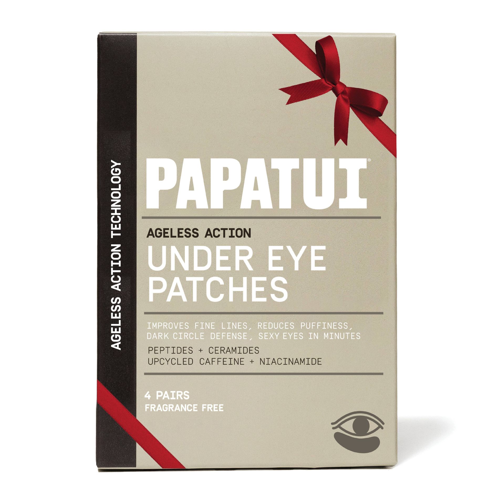 PAPATUI Holiday Men's Ageless Action Under Eye Patches - 4ct