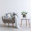 Stupell Industries Blue Heron in Cool Tones Indoor Decorative Throw Pillow, 18 x 18 - 3 of 3