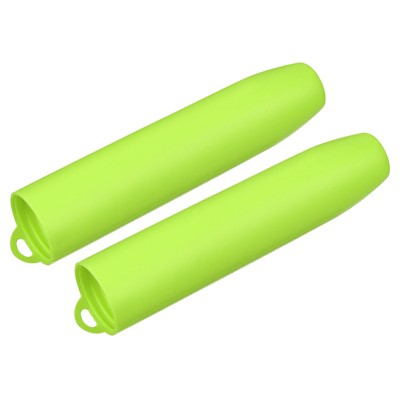 Unique Bargains Kitchen Lightweight Non-Slip Silicone Peeling Tube Skin Remover Garlic Peeler 2 Pcs