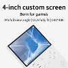 Voacle RG40XX V Retro Handheld Game Console , 4.0 Inch IPS Screen Built-in 64G TF Card 5017 Games Support TV Output 5G WiFi Bluetooth 4.2(White) - 4 of 4