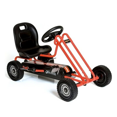 hauck Lightning Ergonomic Pedal Ride On Go Kart Toy for Boys and Girls