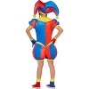 Digital Circus Kids' Pomni Halloween Costume Jumpsuit - 2 of 2