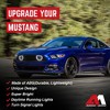 AMERICAN MODIFIED Front Upper Grille Compatible with 2015-2017 Ford Mustang EcoBoost, GT, & V6, Mach 1, Matte Black - 3 of 4