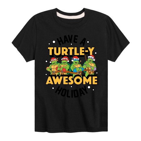 Boys' - Teenage Mutant Ninja Turtles - Turtley Awesome Group Short Sleeve Graphic T-Shirt - image 1 of 4