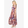 Woman Within Plus Size Short-Sleeve Crinkle Dress - 4 of 4