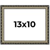 PosterPalooza | 13x10 Wood Antique Frame with UV Acrylic, 4 Finishes: Bronze, Gold, Silver, and Black - 2 of 4