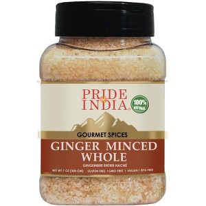 PRIDE OF INDIA Ginger Minced Whole - 1 of 4