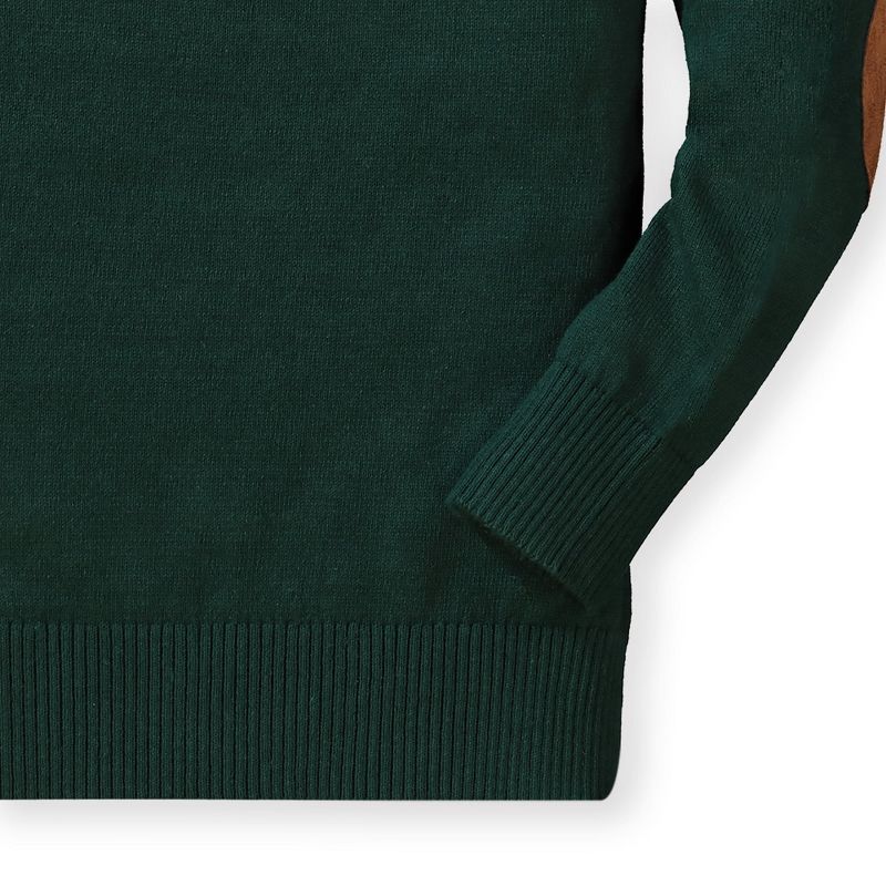Hope & Henry Boys' Organic Cotton V-Neck Sweater, Kids, 3 of 8