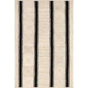 Nuloom Hedgerow Striped Jute Area Rug - 1 of 4