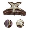 Unique Bargains Women's Elegant Starfish Hair Clips 4.06"x1.73"x2.40" 1 Pc - 3 of 3