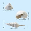 biOrb Sea Shell Set Aquarium Sculptures - White - 3 of 4