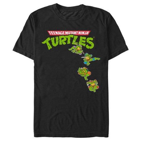 Teenage Mutant Ninja Turtles T-Shirt TMNT All Over Print Men's