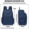 15.6"Travel Backpack Carry on, Water Resistant School Backpacks for Teens, College Back Pack Bookbag for Boys Girls, Work Backpacks for Women - 2 of 4
