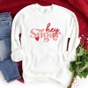 Simply Sage Market Women's Graphic Sweatshirt Hey Sugar Heart - 3 of 4